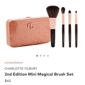 Charlotte Tilbury travel makeup brushes